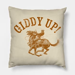 Giddy Up! Pillow