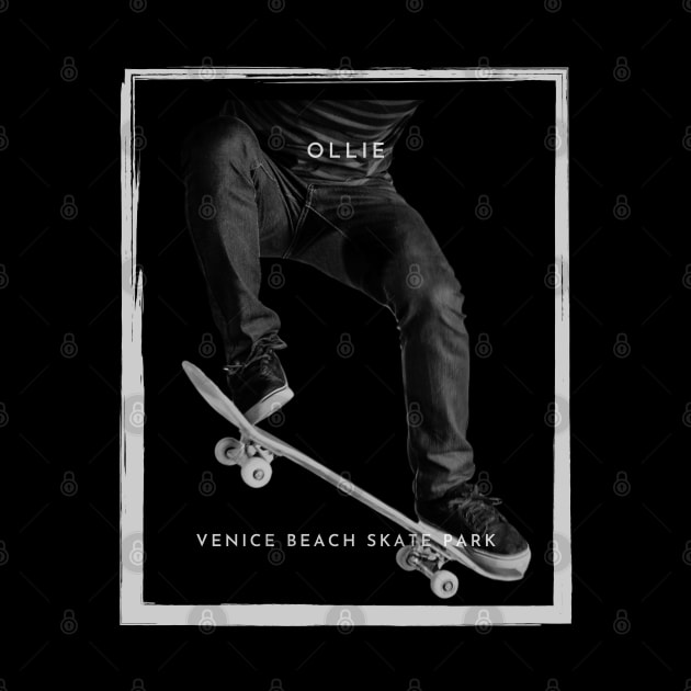 Ollie - Venice Beach Skate Park - Back by Stitch & Stride