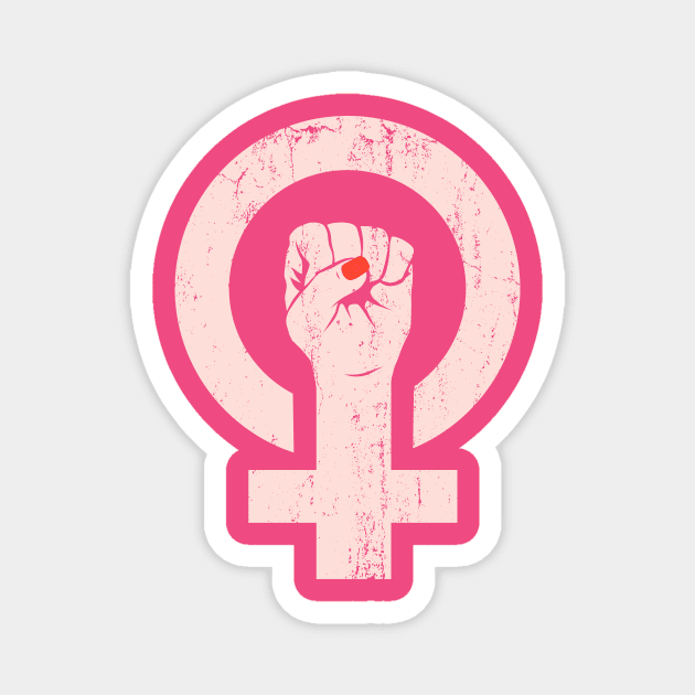 Feminism Magnet by MaiKStore