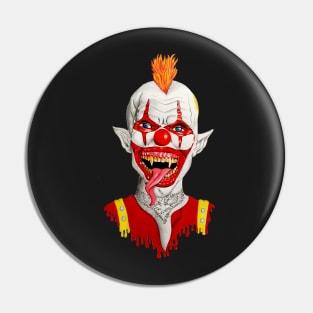 Crazy clown Pin