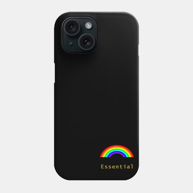 Small Essential Rainbow Phone Case by ellenhenryart