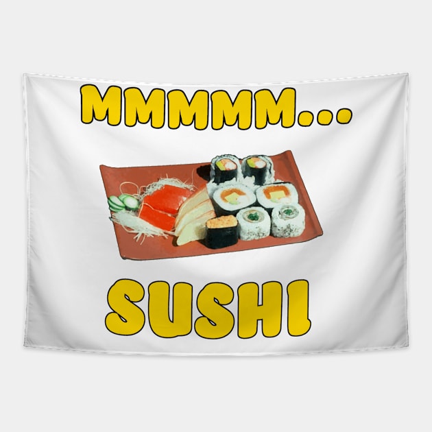 Mmmm... Sushi Tapestry by Naves