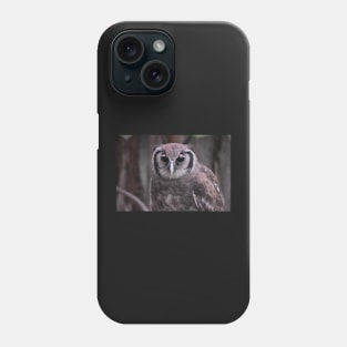 Milky Eagle Owl Phone Case