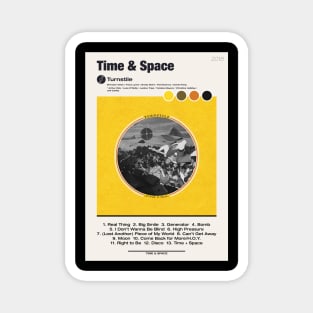 TIME & SPACE ✅ Turnstile tracklist & poster Magnet