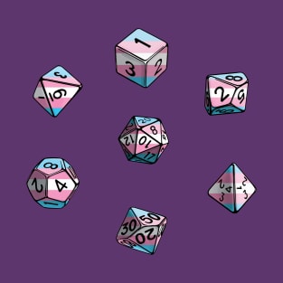 Pride Dice Set - Transgender T-Shirt