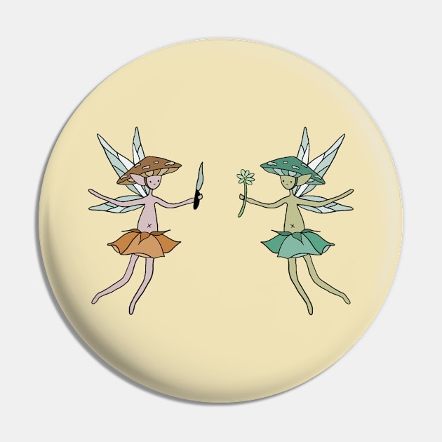 Good and bad fairy 🧚‍♂️🧚‍♀️ Pin by martidesigns