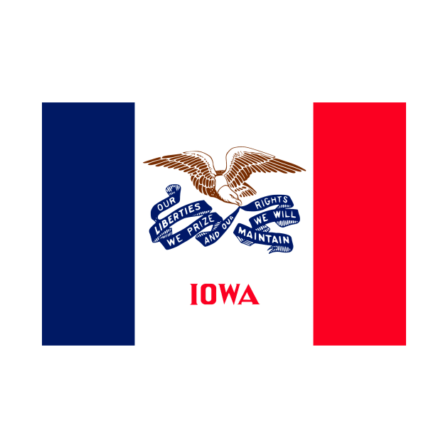 Iowa Flag by taoistviking