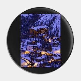 Cold City - Landscape Pin