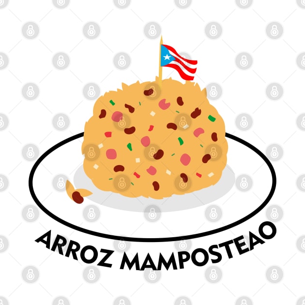 Arroz Mamposteao Puerto Rican Food Latino Caribbean Rice by bydarling