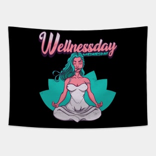 Its Wednesday Wellness day Tapestry