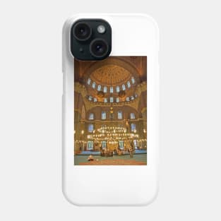 Turkey. Istanbul. Yeni Mosque. Interior. Phone Case