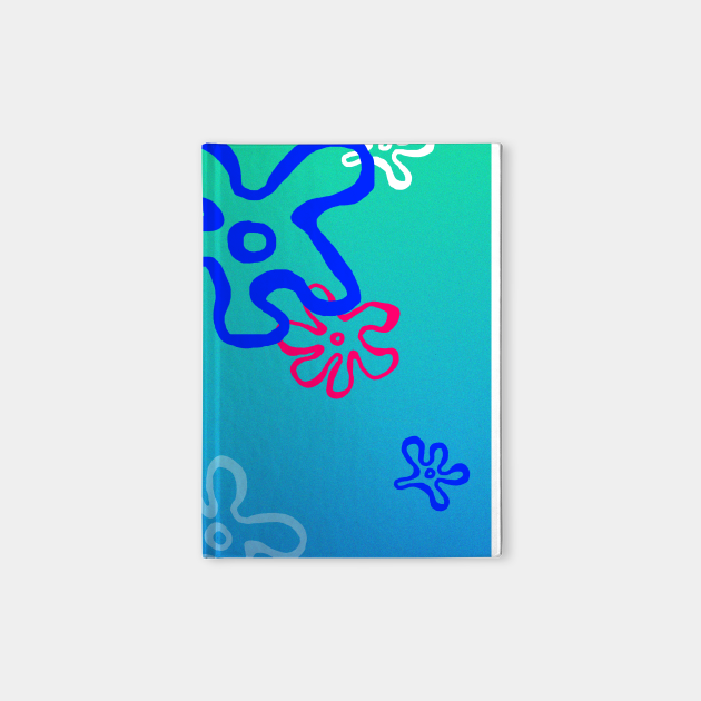 Bikini Bottom Sky Spongebob Squarepants Notebook