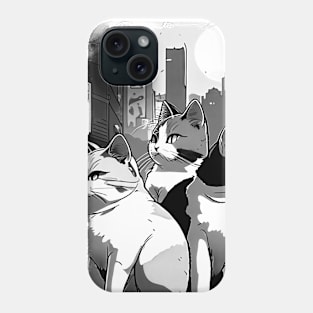 A Three Cats Phone Case