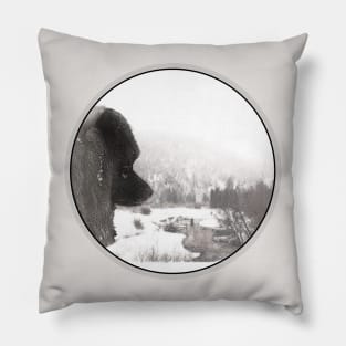 Keeshond Shadow's Creek Pillow