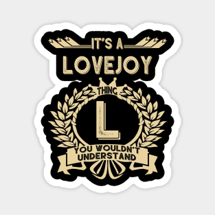 Lovejoy Magnet