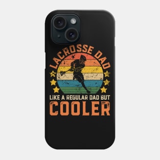 Lacrosse Dad Funny Vintage Lacrosse Father's Day Gift Phone Case