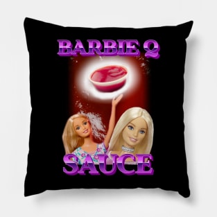 BARBIE Q SAUCE Bootleg Pillow