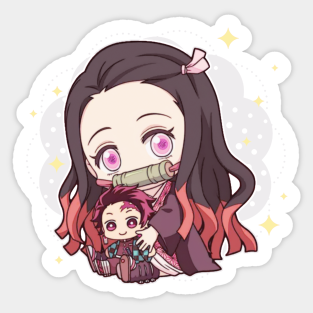 Kamado Nezuko Stickers Teepublic