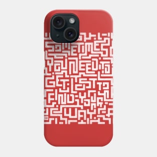 lost and find Phone Case