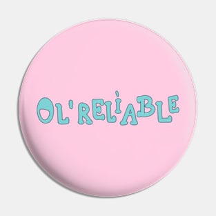 Olrealiable Text Pin