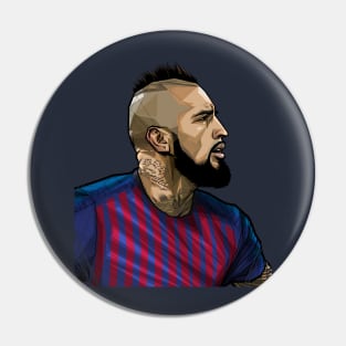 Vidal Chilean midfielder Pin