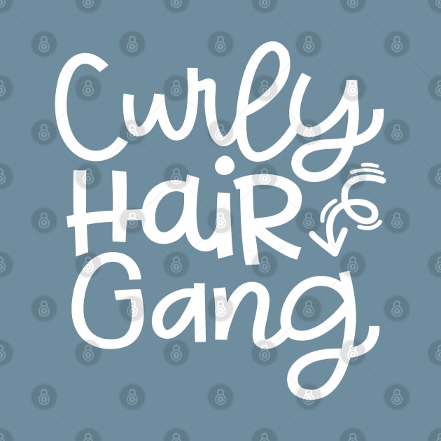 Curly Hair Gang Hairstylist Curly Hair Cute by GlimmerDesigns