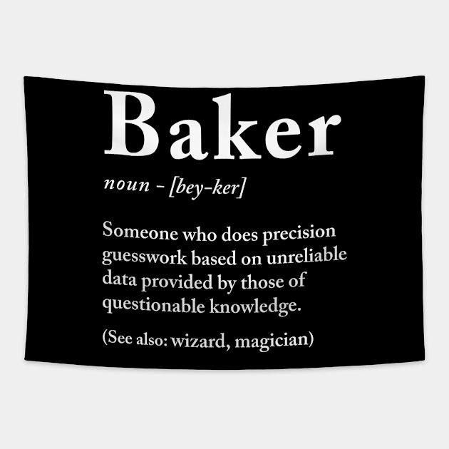 Baker Definition Tapestry by Periaz