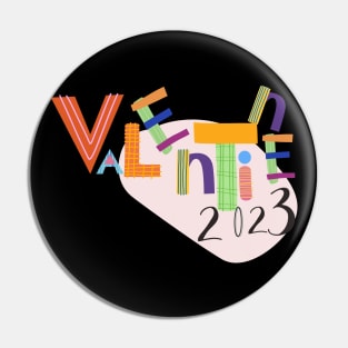 Alphabet Valentine 2023 Pin