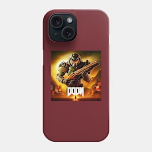 Doom Guy Big Gun Phone Case