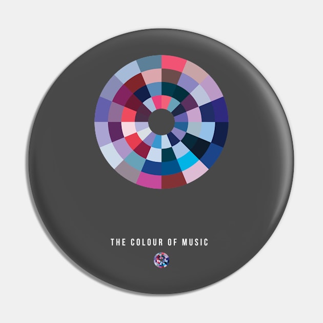 Music In Colour Pin by modernistdesign