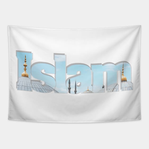 Islam Tapestry by afternoontees