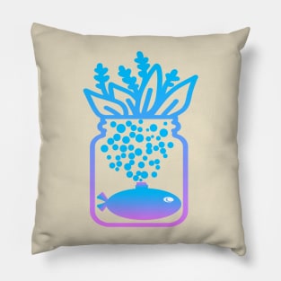 Underwater Travel World Pillow