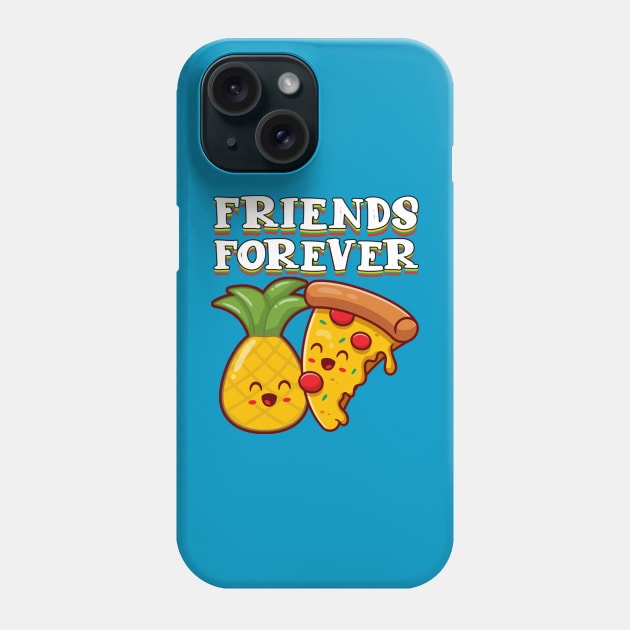 Funny Friends Pineapple Pizza Phone Case by levitskydelicia