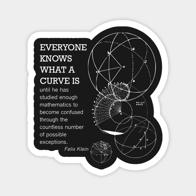 Math Quote Magnet by funmaths