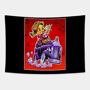 Monster Speeding Tapestry