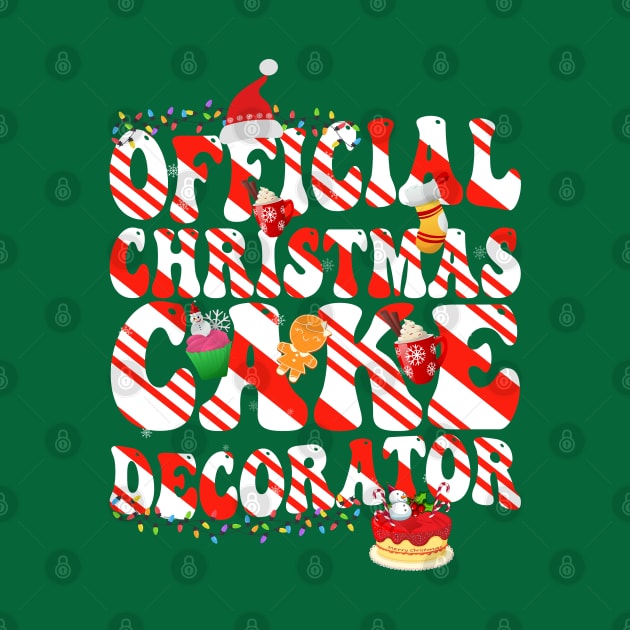 Official Christmas cake decorator - a cake decorator design by FoxyDesigns95