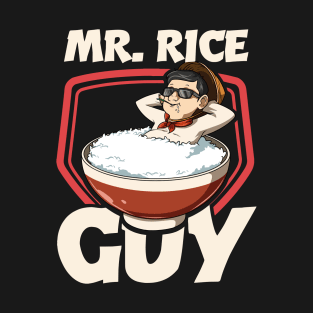 Rice Asian Food Funny Foodie Secret Chinese Korean T-Shirt