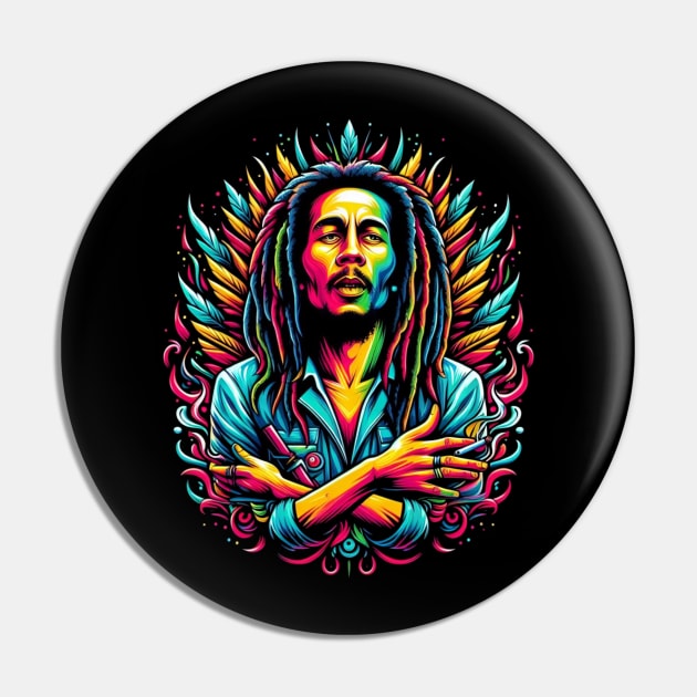 Bob Marly Pin by unn4med