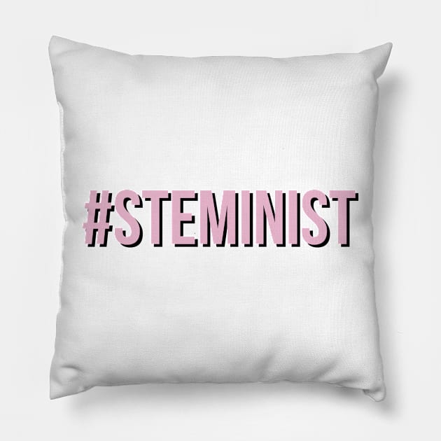 #steminist Pillow by emilykroll