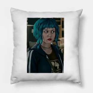 Blue Ramona Pillow