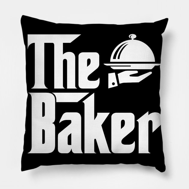 The baker job gifts for father mother . Perfect present for mother dad friend him or her Pillow by SerenityByAlex