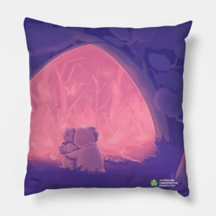 Save the Koala Forest Pillow