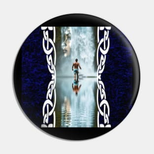 Waterportal Reflections Knotart Pin