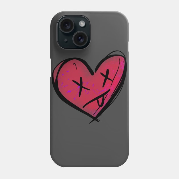 Tiny Tina Heart Phone Case by VixPeculiar