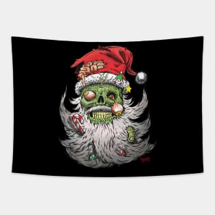 Zombie Santa Tapestry