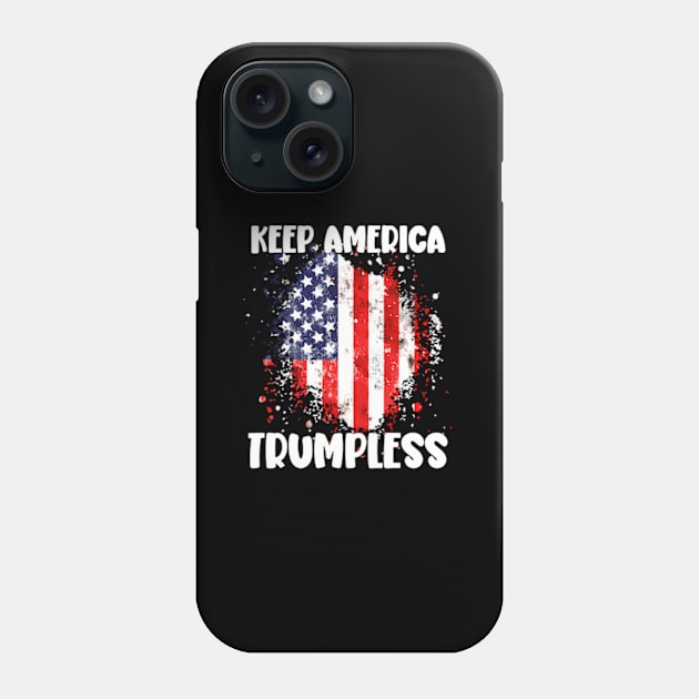 Keep America Trumpless ny -Trump Phone Case by lam-san-dan