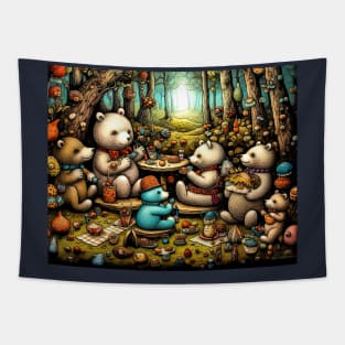 Teddy bear's picnic Tapestry