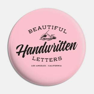 Beautiful Handwritten Letters Pin