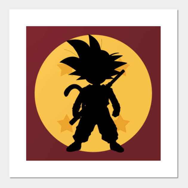 4 Star Love Goku Posters And Art Prints Teepublic Au