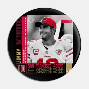 Jimmy Garoppolo Paper Poster Pin